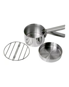 Cook Set (Stainless Steel) for Trekker