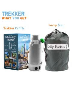 'Trekker' Kelly Kettle - in Stainless Steel
