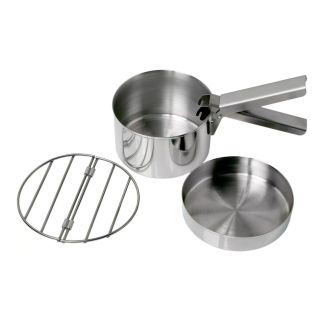 Cook Set (Stainless Steel) for Trekker