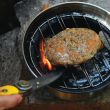 Cook Set (Stainless Steel) - Cooking a Burger