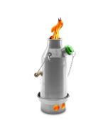 'Trekker' 0.6 Liter Kelly Kettle in Stainless Steel