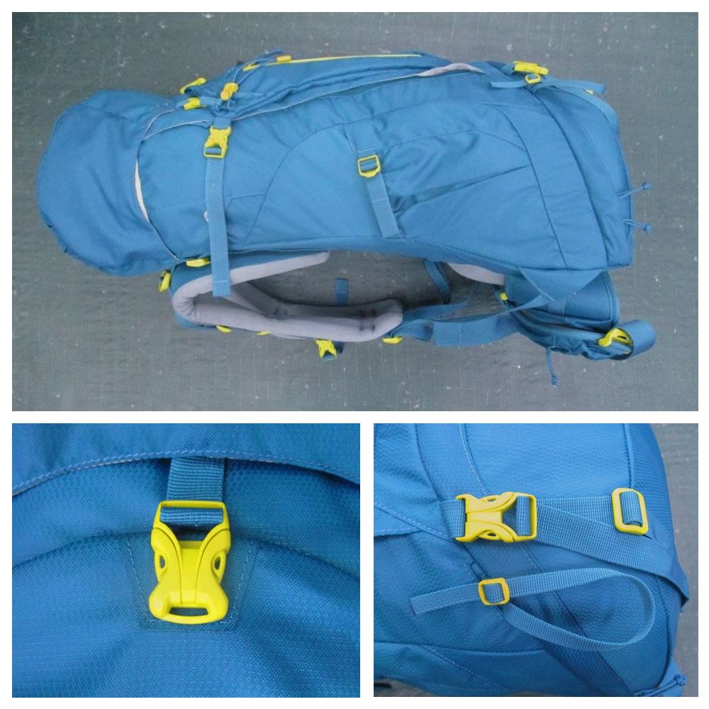 High Spec. 55 Litre Rucksack for Backpacking, Adventure, Trekking, Hiking, Camping, Travel, Hill