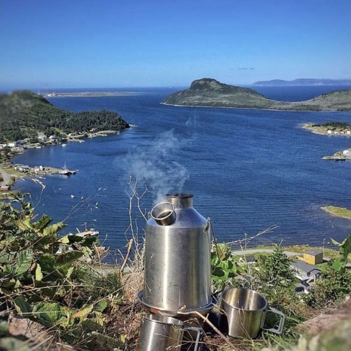 Camping Cup Set (350 & 500ml) Camping Kettle & Stove